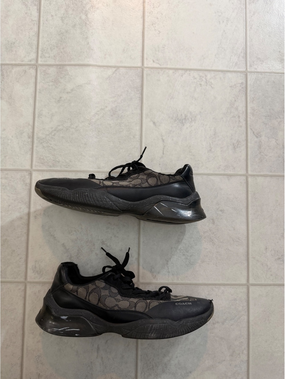 Black Athletic Running Shoes